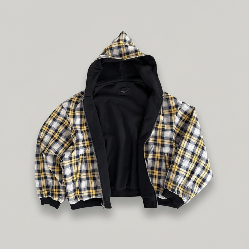 Double-Cut Reversible Hoodie