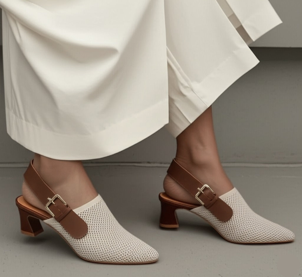 Savannah Rose Buckle Heels