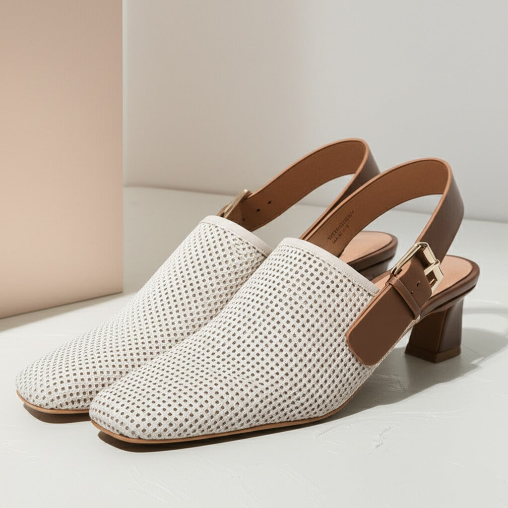 Savannah Rose Buckle Heels