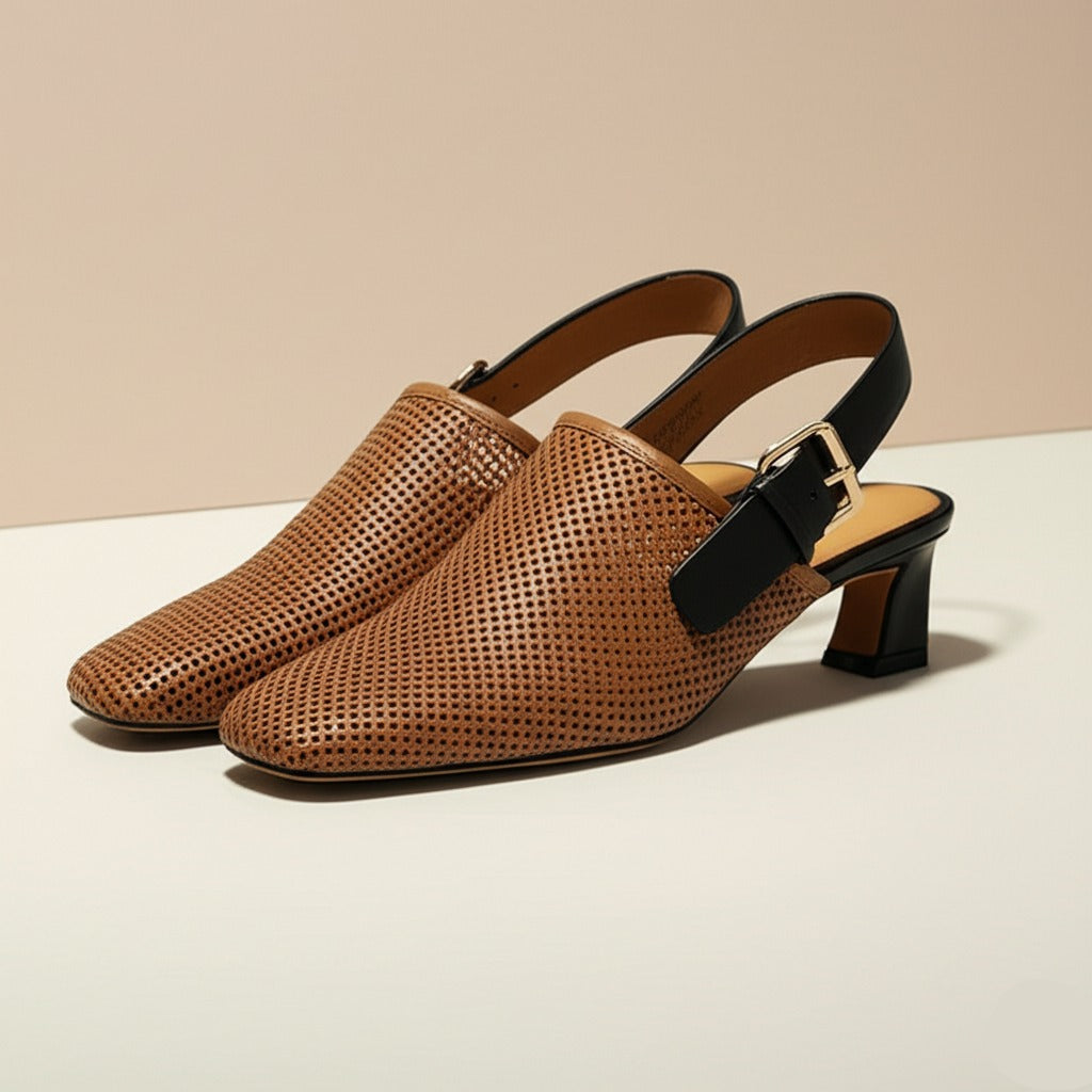 Savannah Rose Buckle Heels