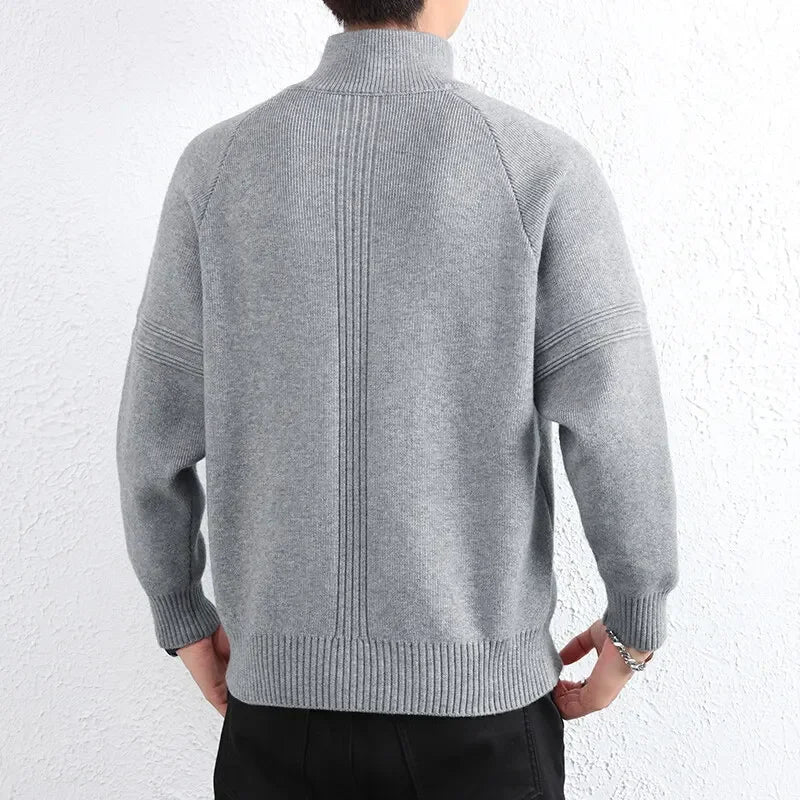 Derrick Half-Zip Knit Sweater