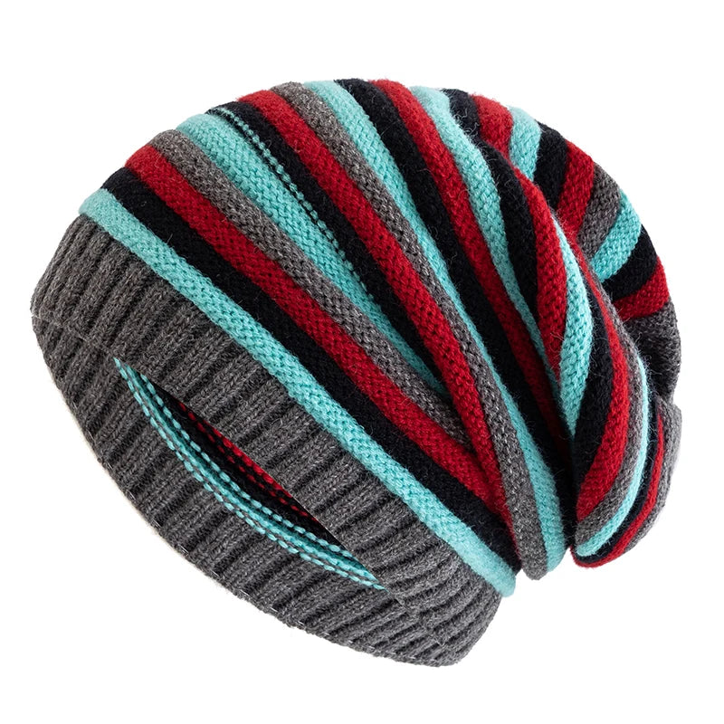 Rostava Striped Beanie