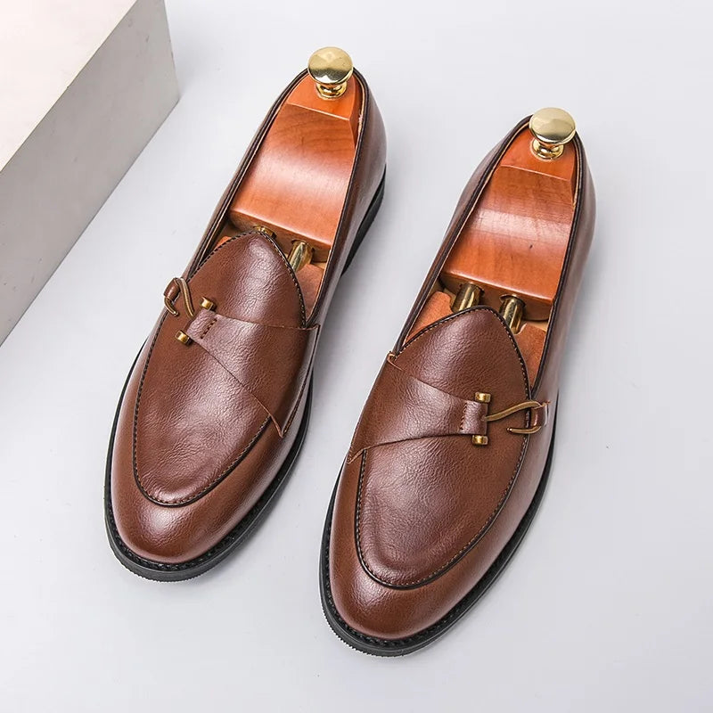 Marvero Gold Hook Loafer