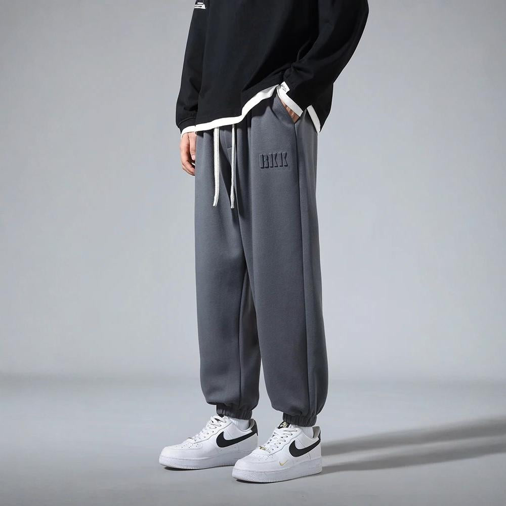 Corsa Grigia Heavyweight Street Joggers