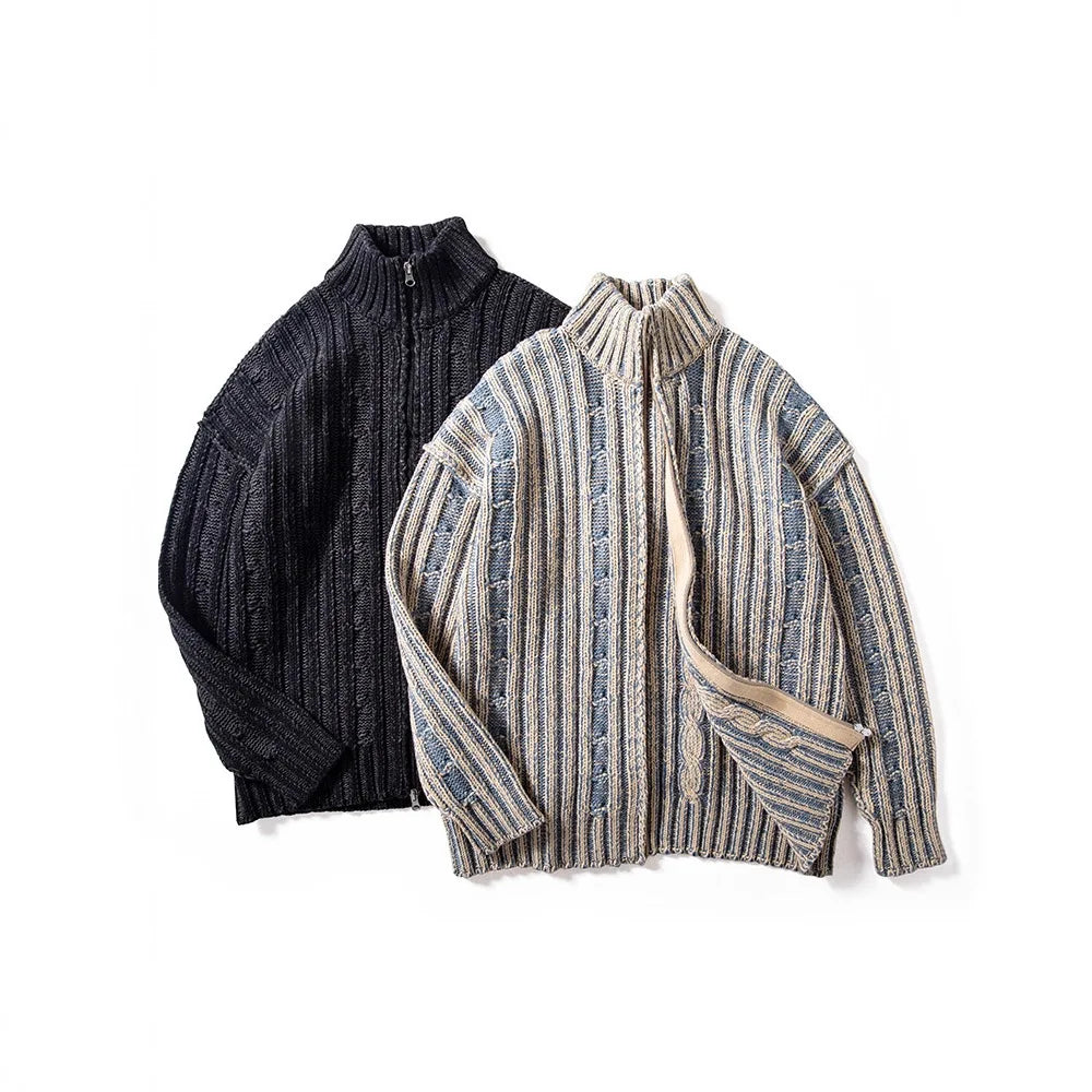 Lazare Striped Knit Pullover