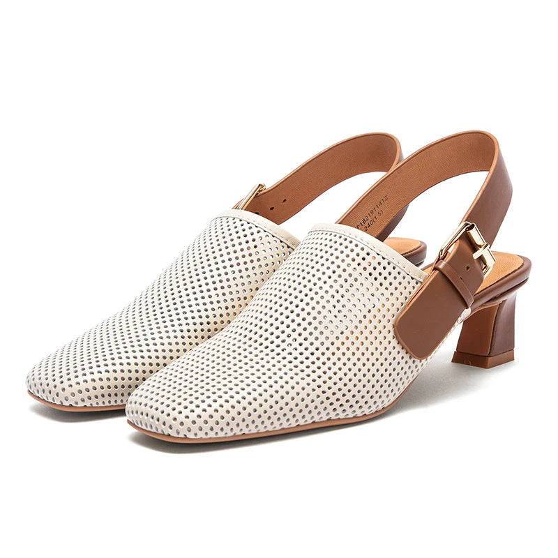Savannah Rose Buckle Heels