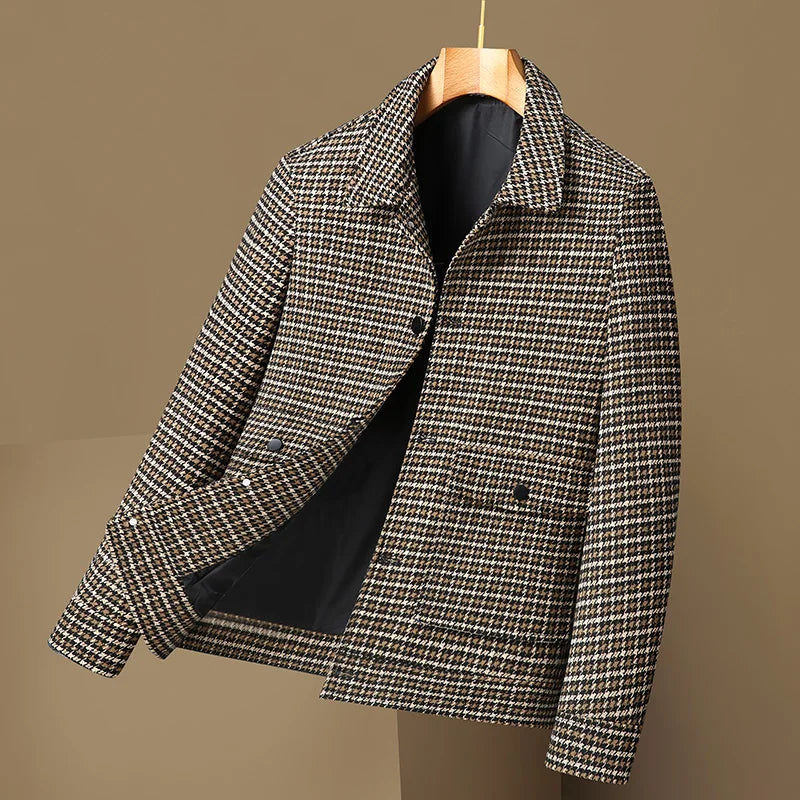 Varelli Houndstooth Jacket