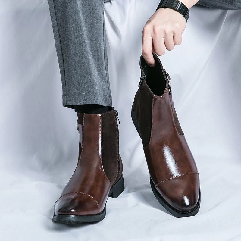 Venetian Chelsea Ankle Boots