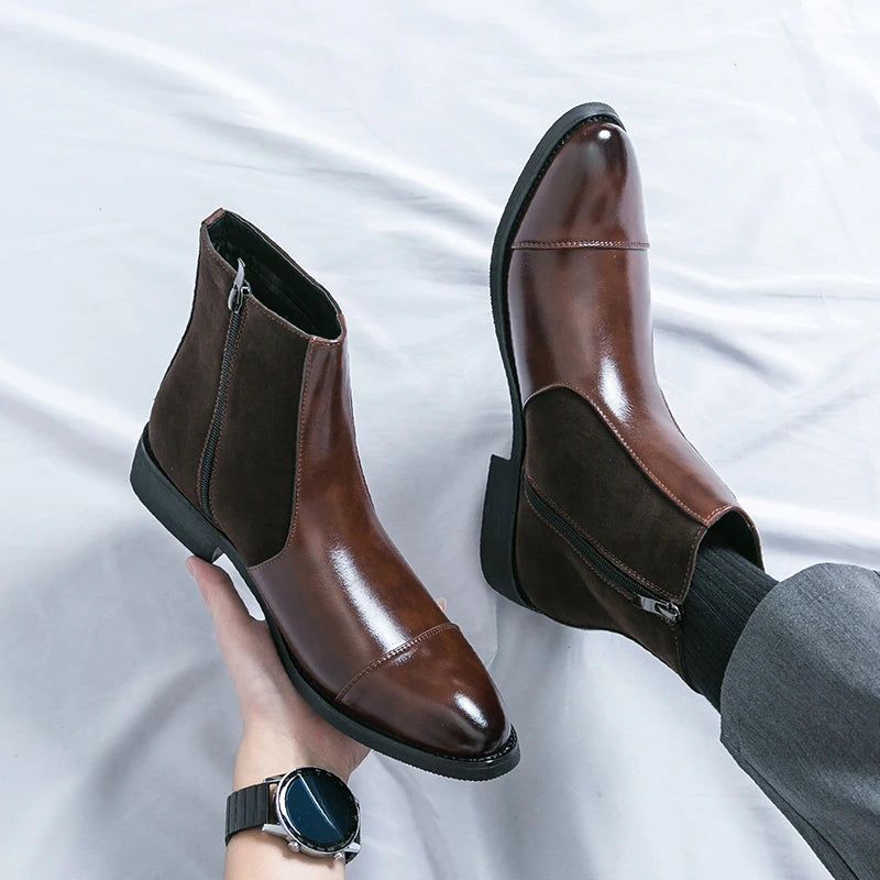 Venetian Chelsea Ankle Boots