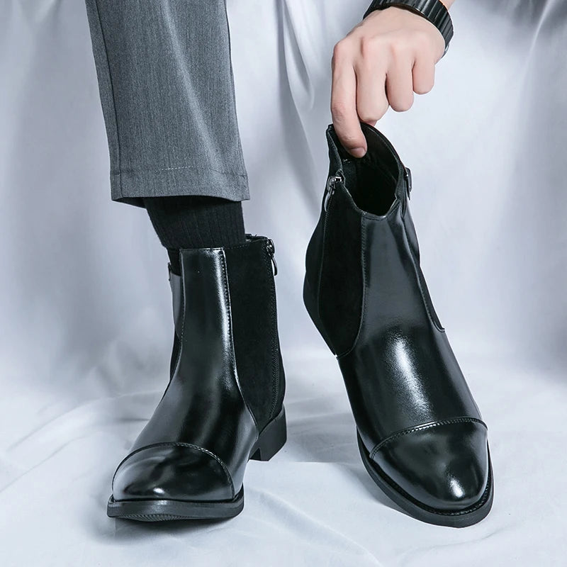 Venetian Chelsea Ankle Boots