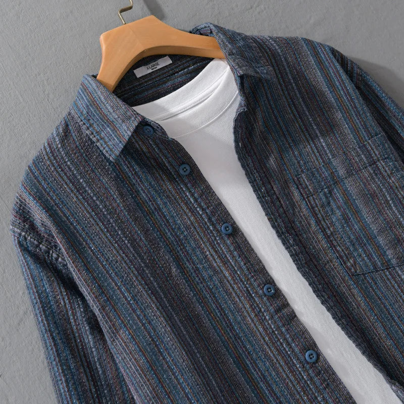 Elyan Peaks Linen Shirt