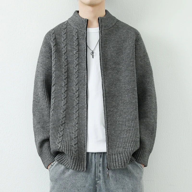 Brenwick Zip Cardigan