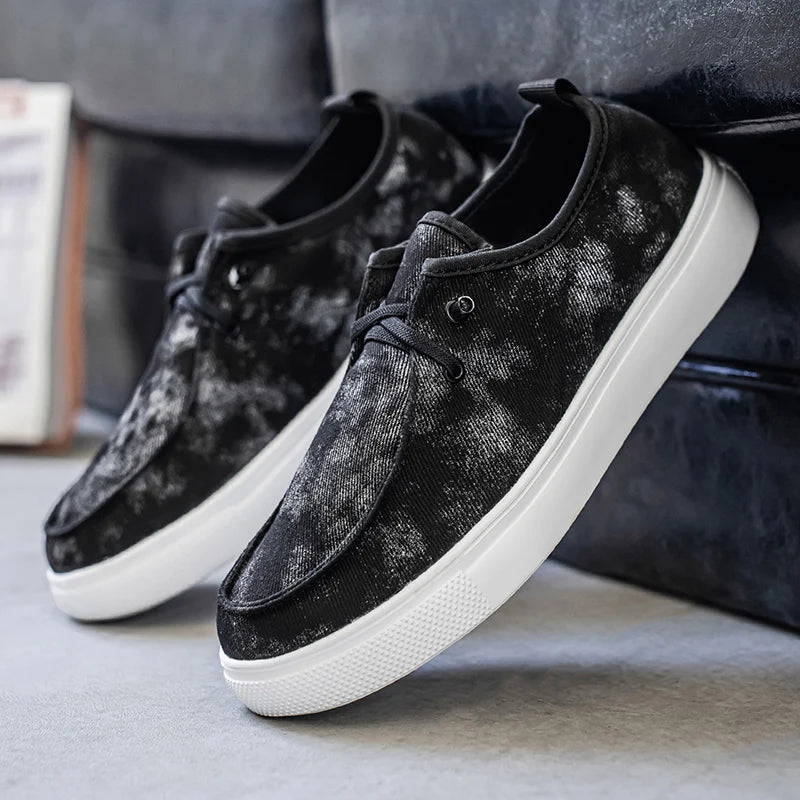 Derrick Washed Canvas Sneaker
