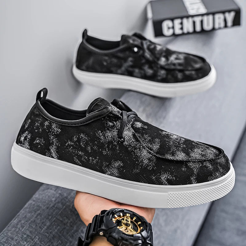 Derrick Washed Canvas Sneaker