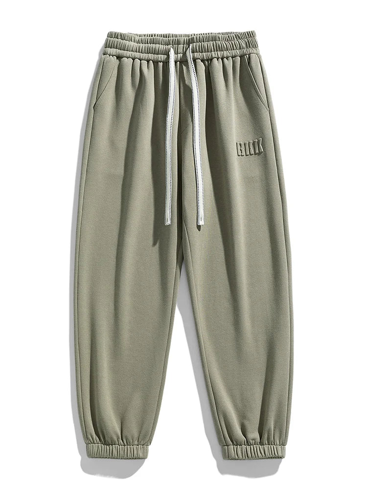 Corsa Grigia Heavyweight Street Joggers