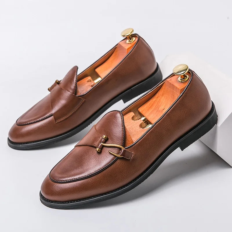 Marvero Gold Hook Loafer