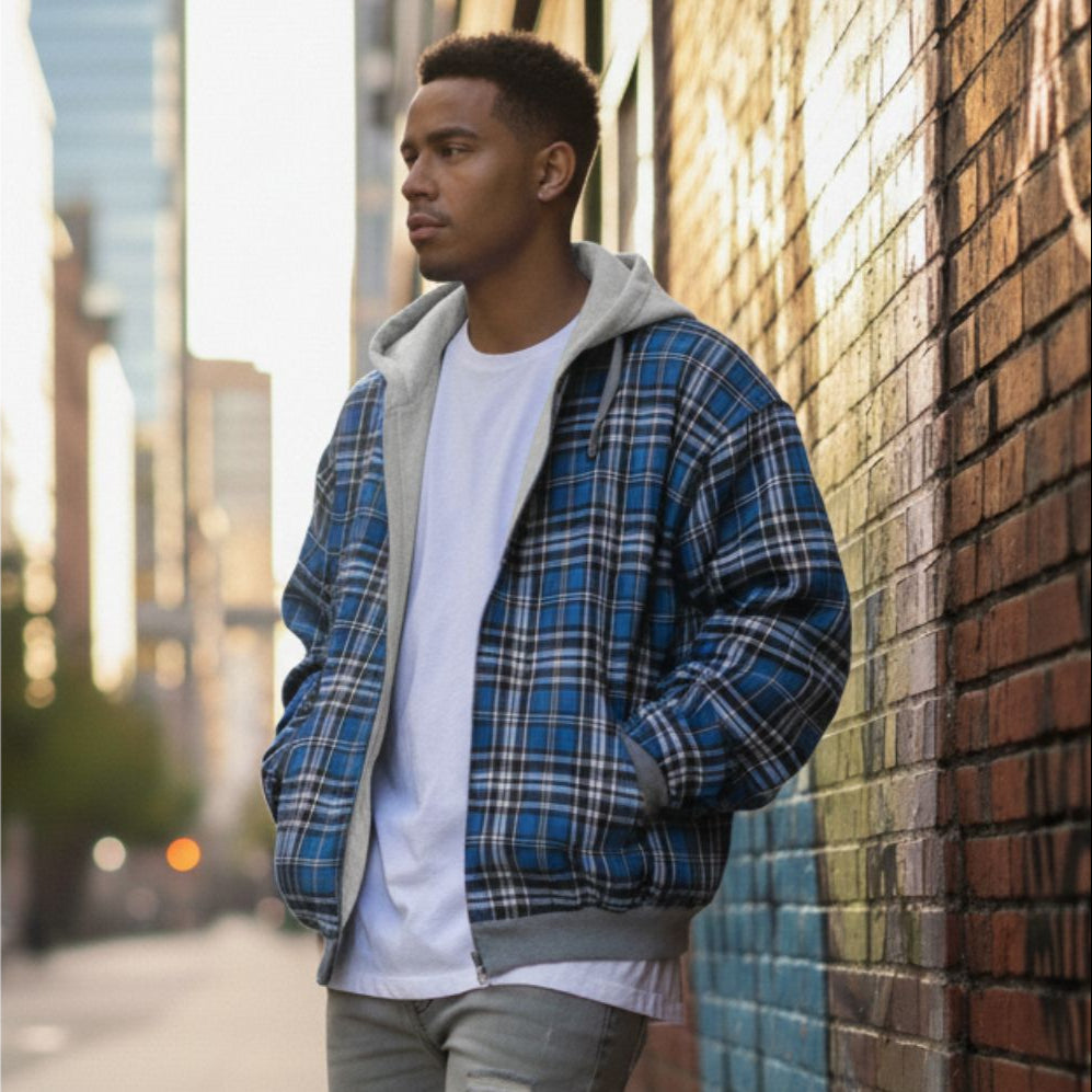Double-Cut Reversible Hoodie