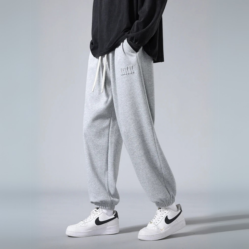 Corsa Grigia Heavyweight Street Joggers