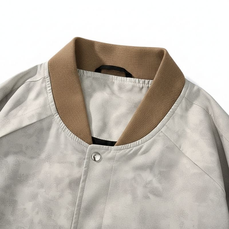 Sterling Distressed Bomber Jacket