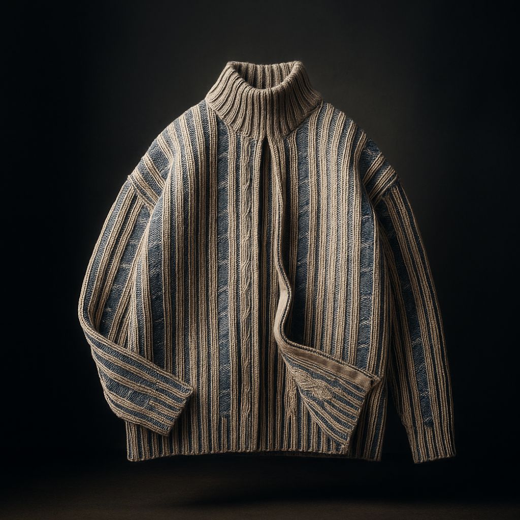 Lazare Striped Knit Pullover