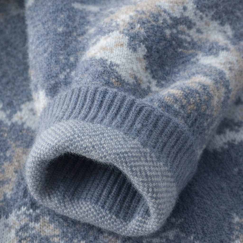 Volkov Jacquard Knit Sweater