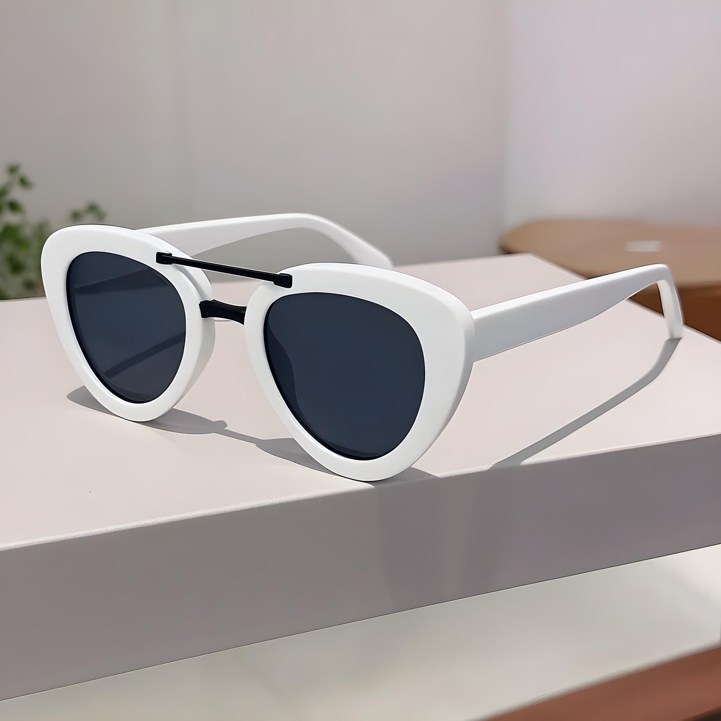 Brigitte Cat-Eye UV400 Sunglasses
