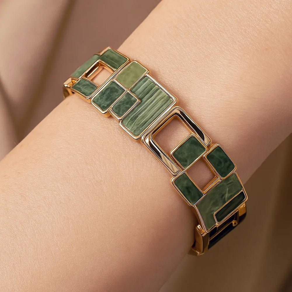 Bracca Verde Link Bracelet