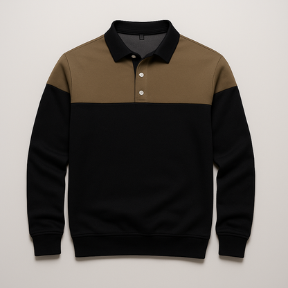 Rochard Panel Polo Sweatshirt