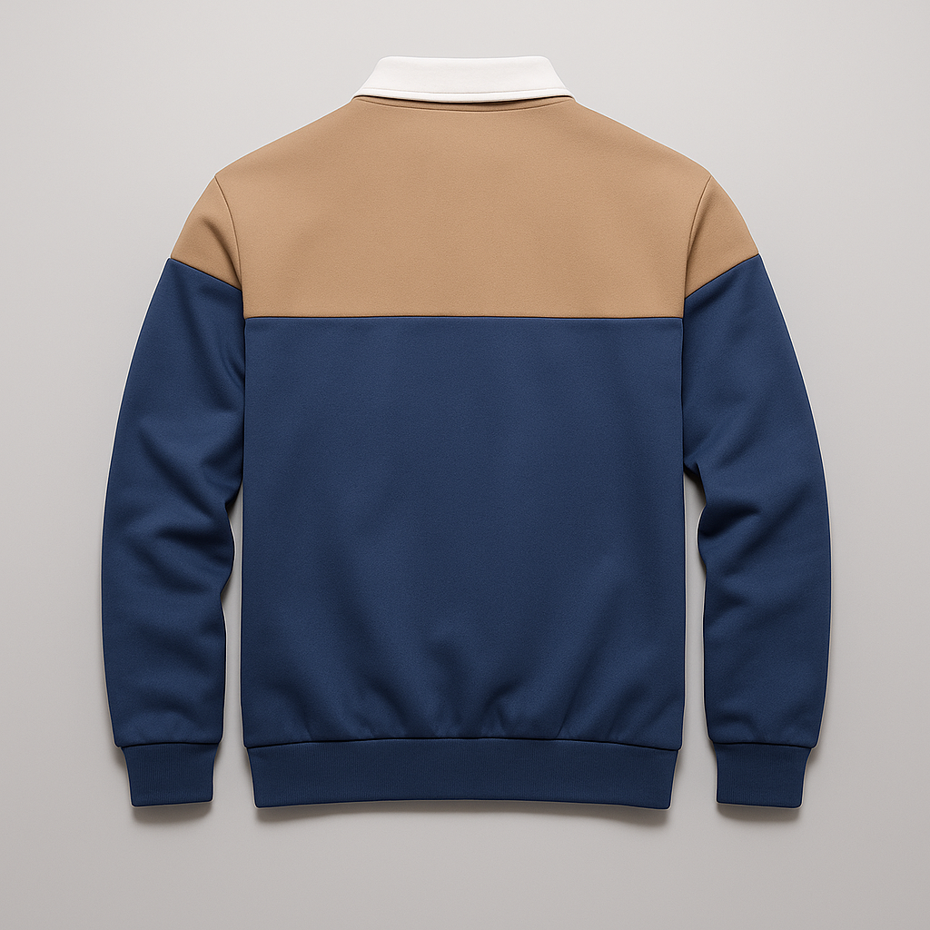 Rochard Panel Polo Sweatshirt