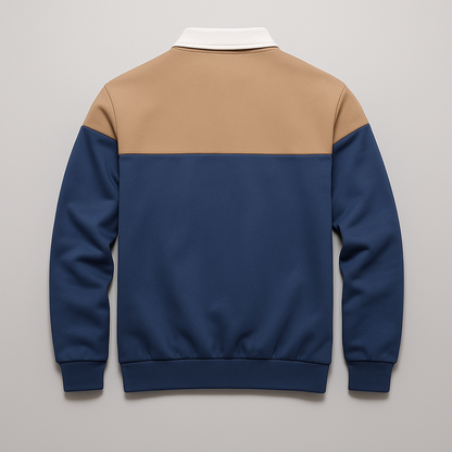 Rochard Panel Polo Sweatshirt