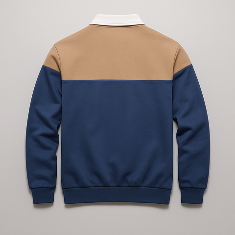 Rochard Panel Polo Sweatshirt