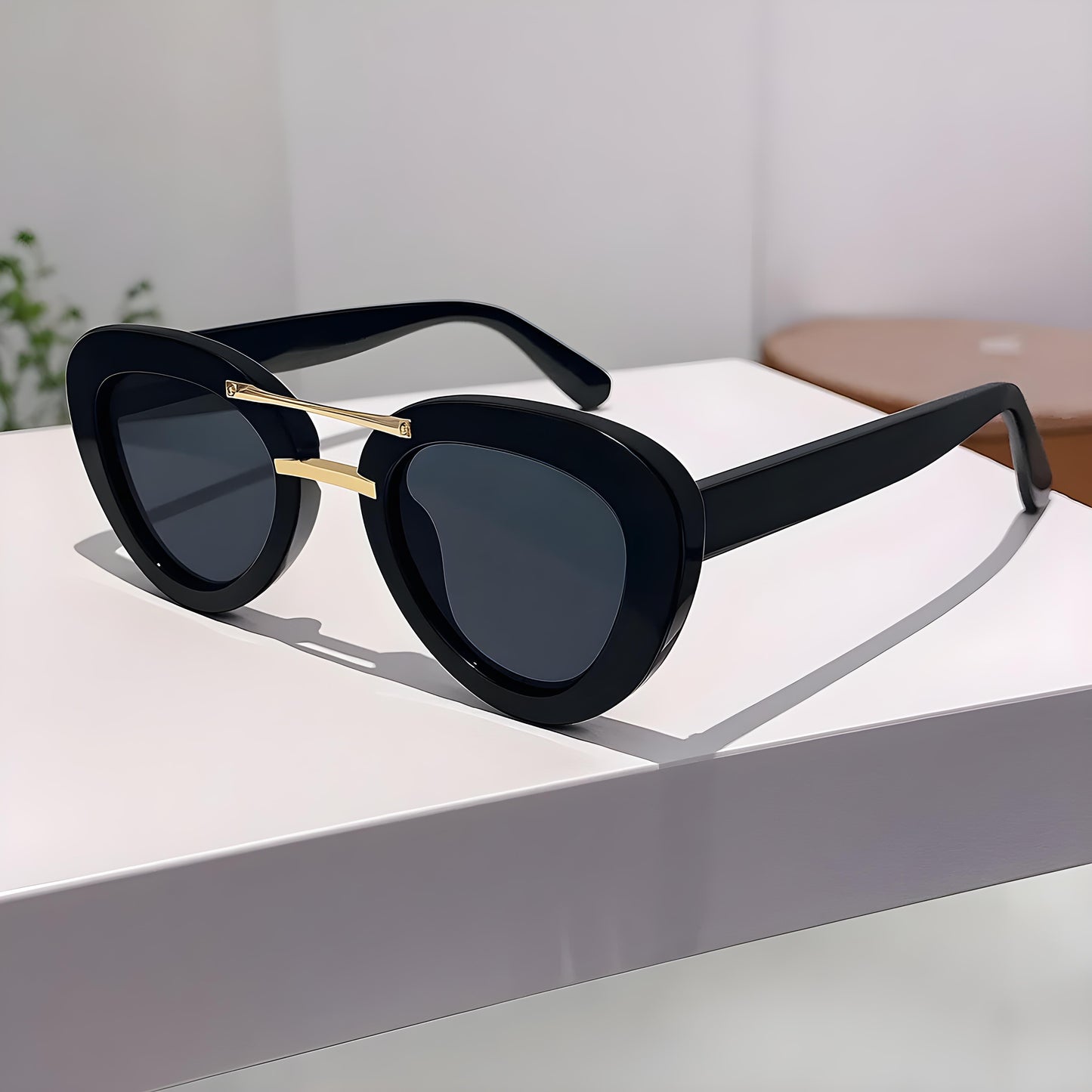 Brigitte Cat-Eye UV400 Sunglasses