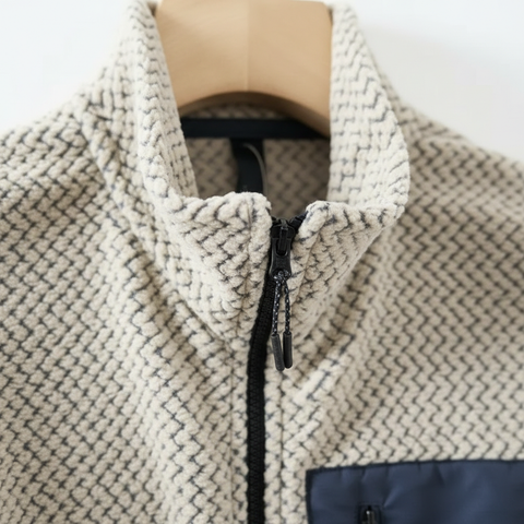 Armand Keller Textured Fleece Jacket