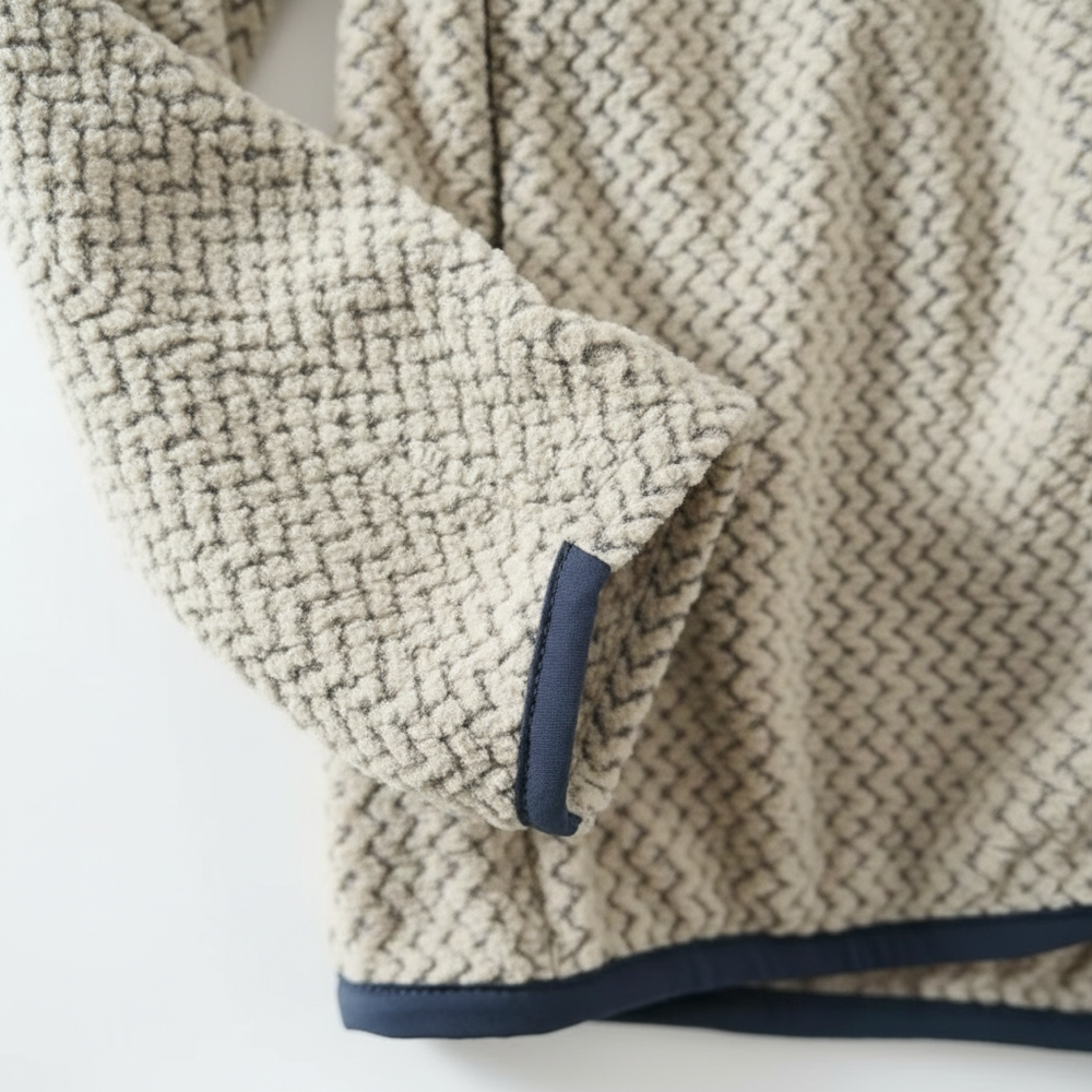 Armand Keller Textured Fleece Jacket