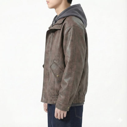 Matteo Rinaldi Leather Jacket