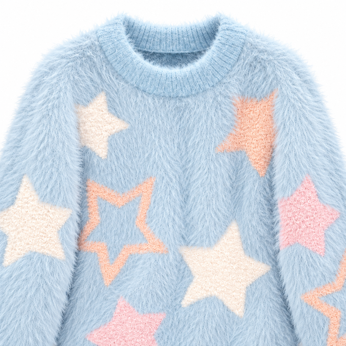 Brescia Star Fuzzy Sweater