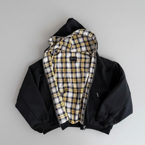 Double-Cut Reversible Hoodie