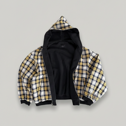 Double-Cut Reversible Hoodie