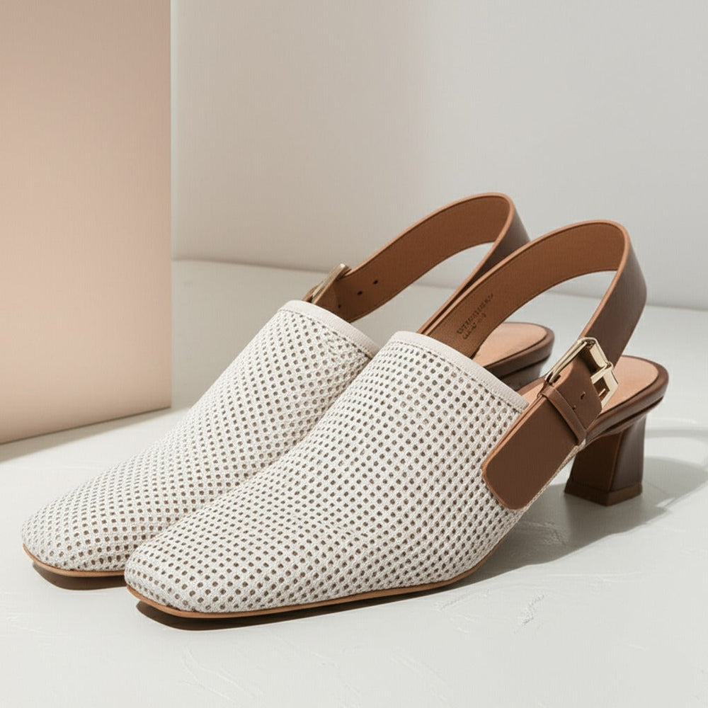 Savannah Rose Buckle Heels