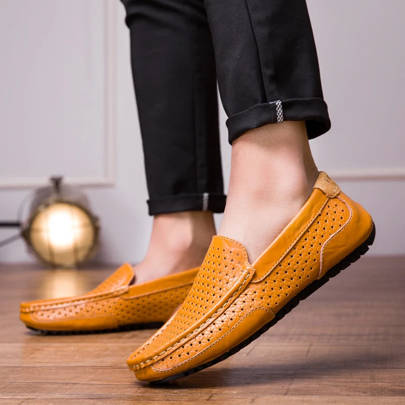 Sunderland Perforated Leather Loafer