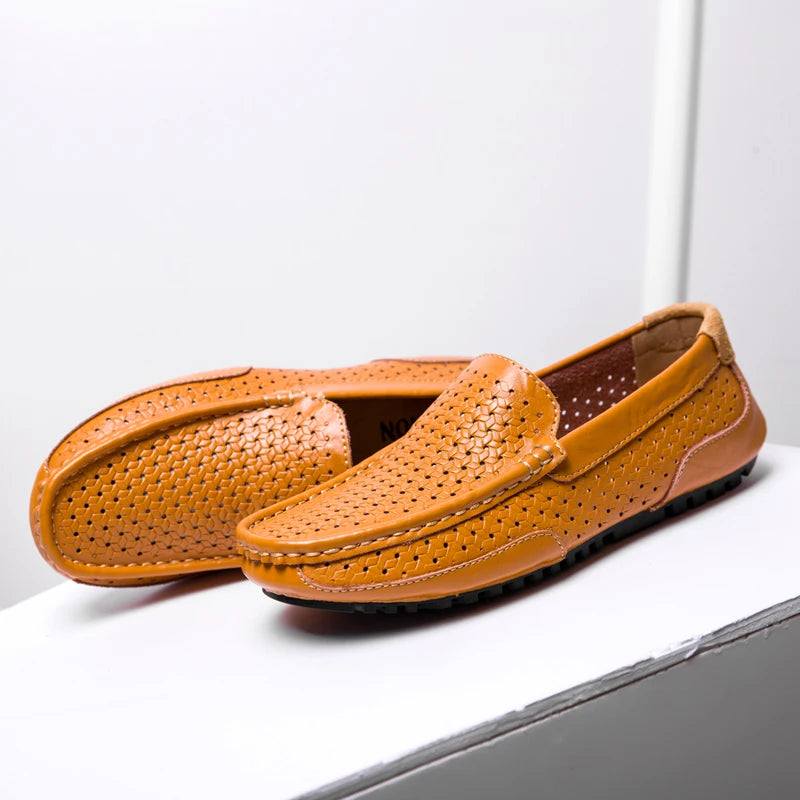 Sunderland Perforated Leather Loafer