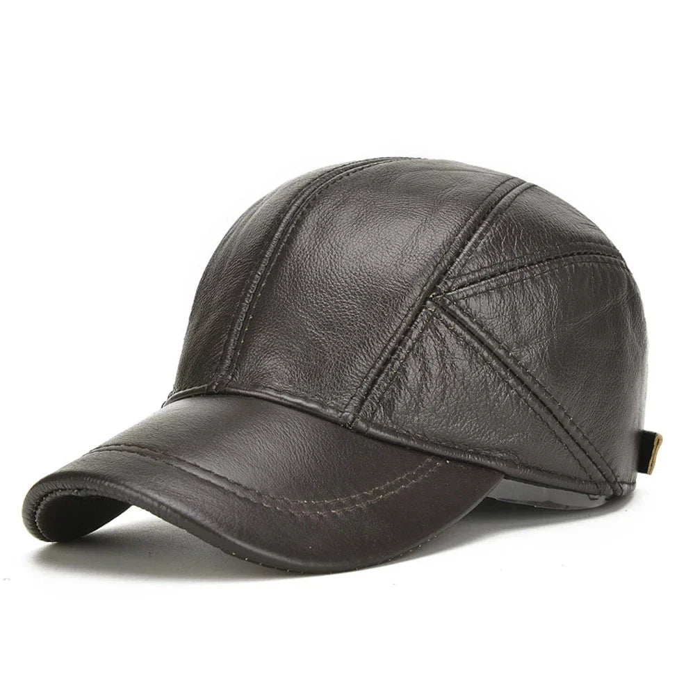 Varlund Leather Cap