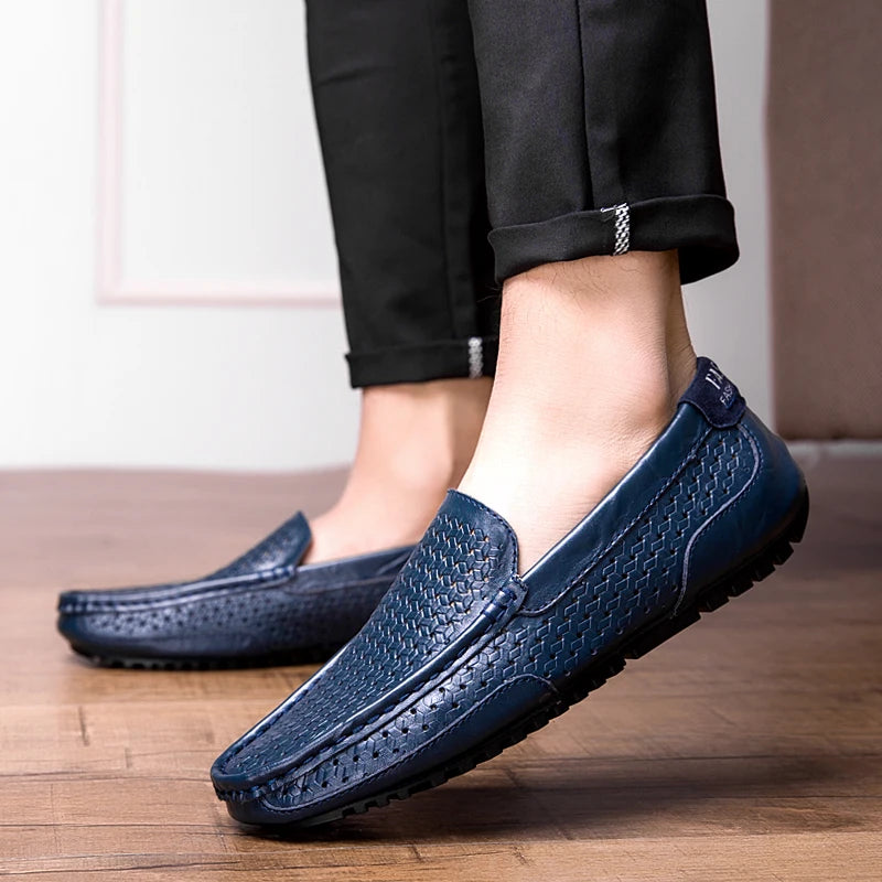 Sunderland Perforated Leather Loafer