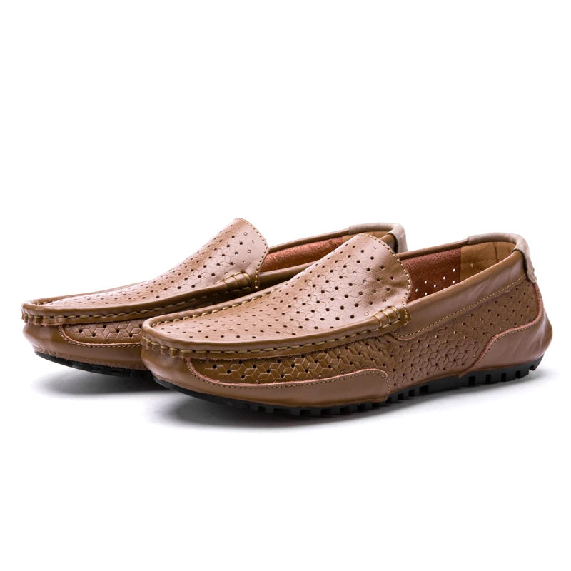 Sunderland Perforated Leather Loafer