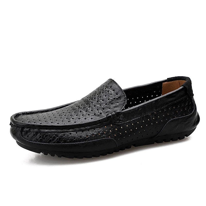 Sunderland Perforated Leather Loafer