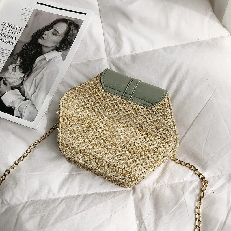 Celeste Hexagon Crossbody Bag