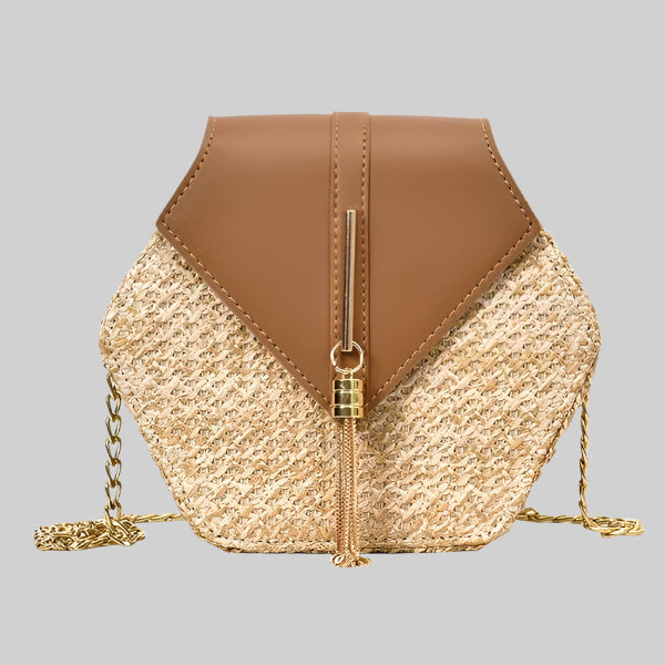 Celeste Hexagon Crossbody Bag