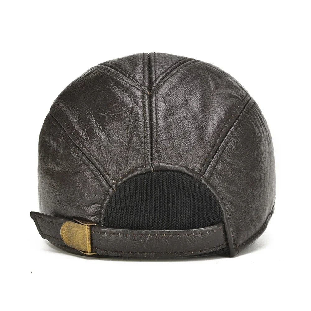 Varlund Leather Cap