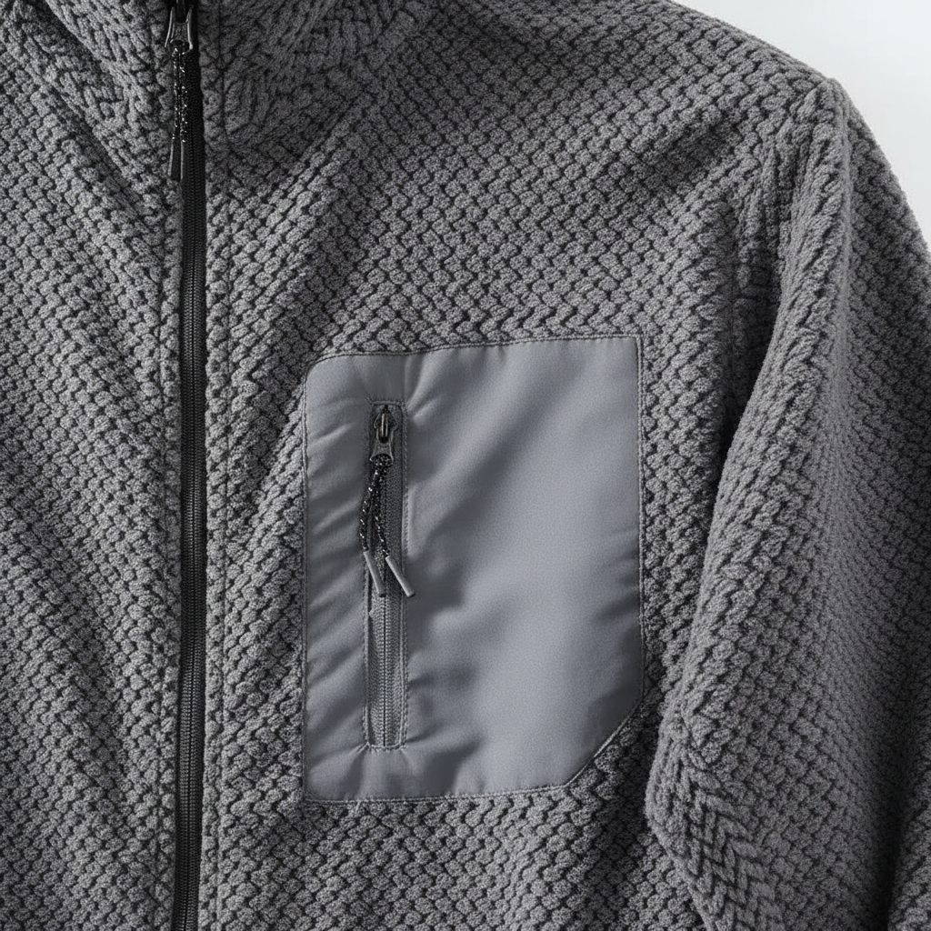 Armand Keller Textured Fleece Jacket