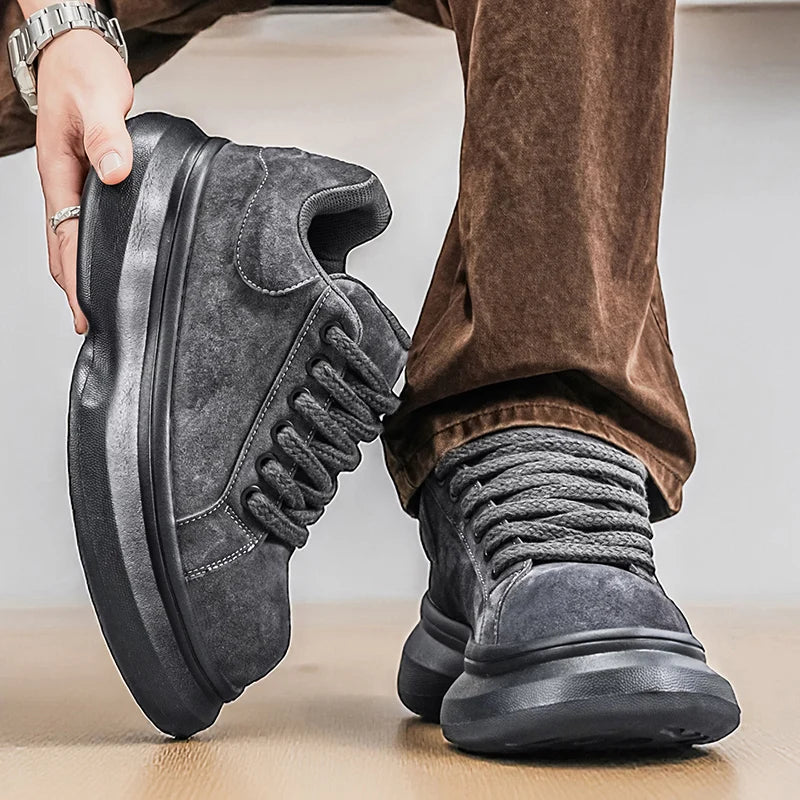 Mercer Platform Suede Sneaker